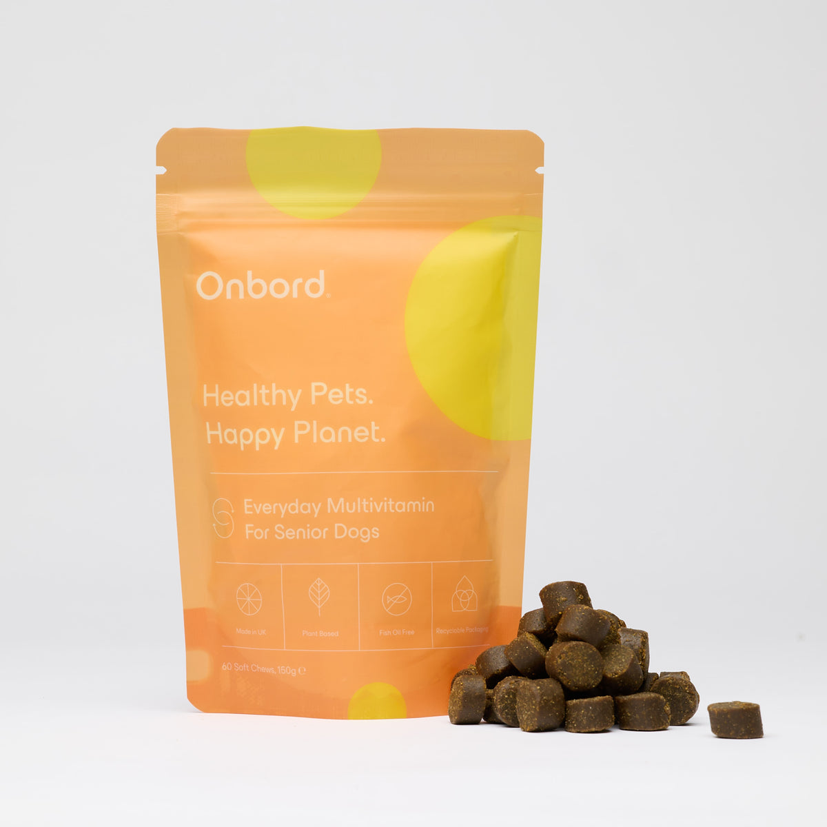 Onbord Everyday Multivitamin For Senior Dogs (Expiry: 08/10/26)