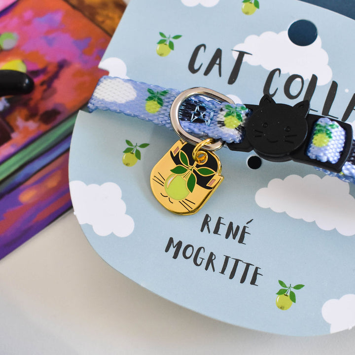 Niaski René Mogritte Artist Cat Collar