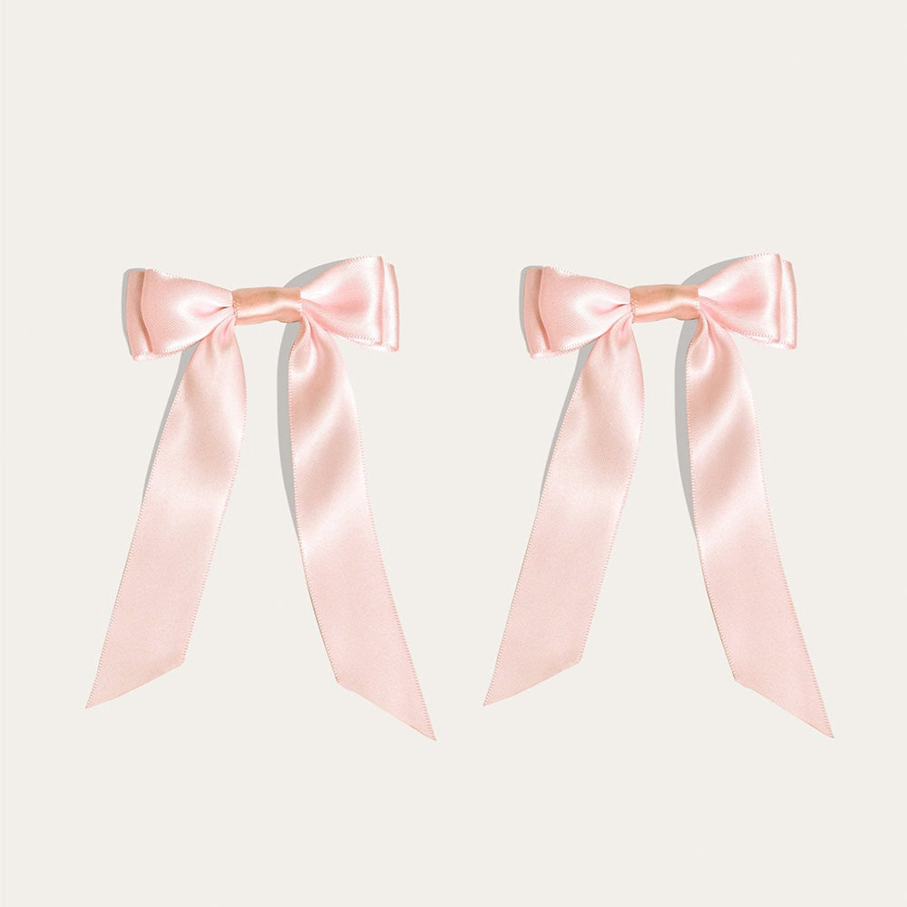 Furry Muse Petite Bow Clips Blossom
