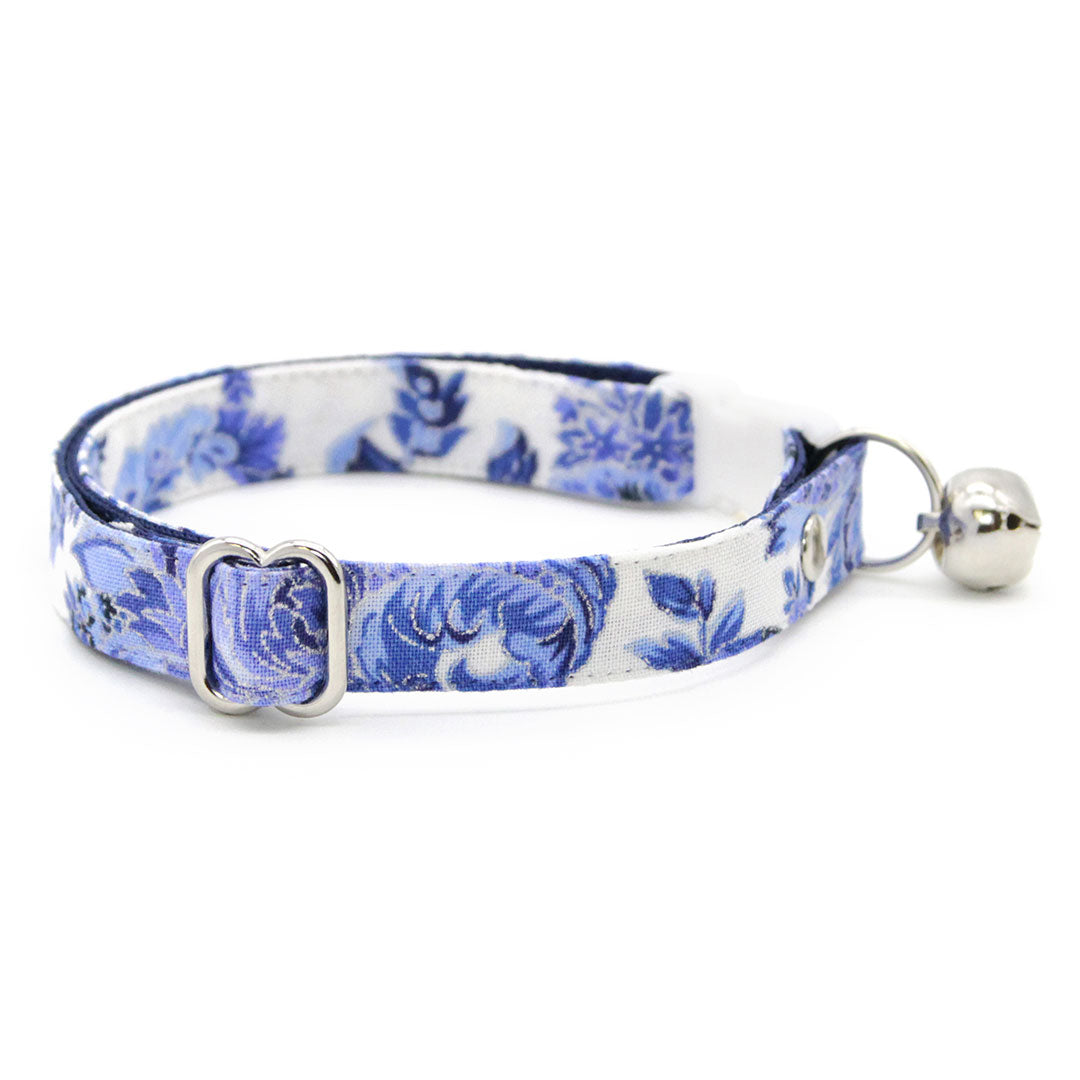 Made By Cleo Porcelain Paisley Bunny Tie Cat Collar