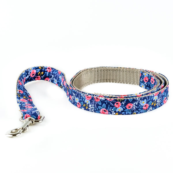 Rover Boutique Rosa 海军蓝牵引绳