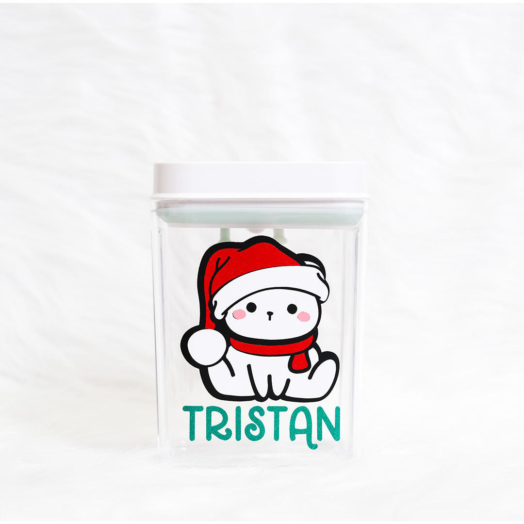 The Collective Santa Bear Treat Jar
